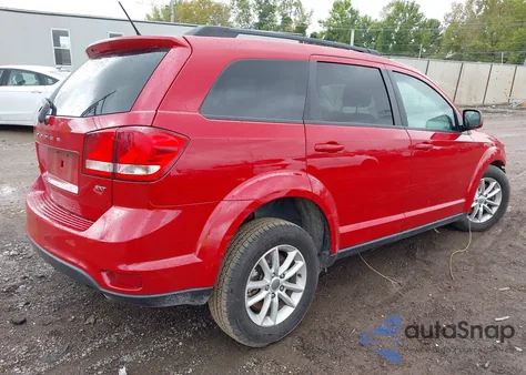 2016 Dodge Journey Sxt z USA, uszkodzony, nr VIN 3C4PDDBG9GT241959